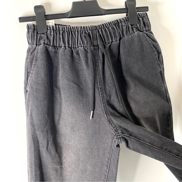 Forever 21 Black Denim Jogger NWT - Picture 3 of 7